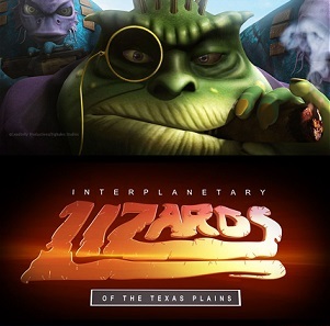INTERPLANETARY LIZARDS OF TEXAS PLAINS Animation